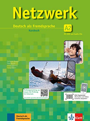 Netzwerk A2: Deutsch als Fremdsprache. Kursbuch mit DVD und 2 Audio-CDs (Netzwerk: Deutsch als Fremdsprache)